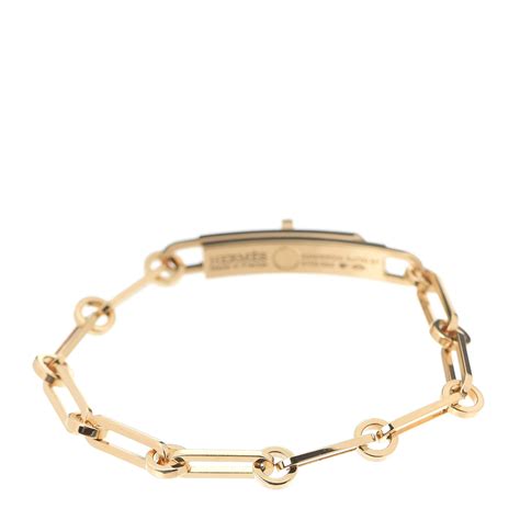 hermes bracelet gold kelly|Hermes 18k gold bracelet.